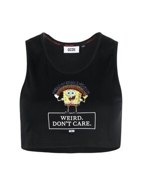 GCDS SpongeBob Cropped Tank